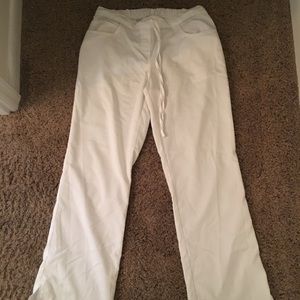 Grey’s Anatomy white scrub bottoms